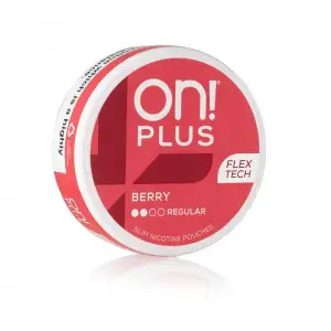 Berry Nicotine Pouches by On! Plus